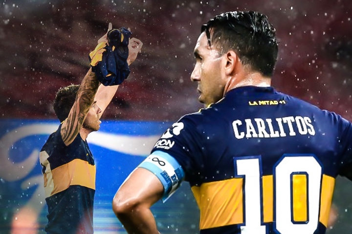 Tevez tri an Maradona khi an mung voi ky vat hinh anh