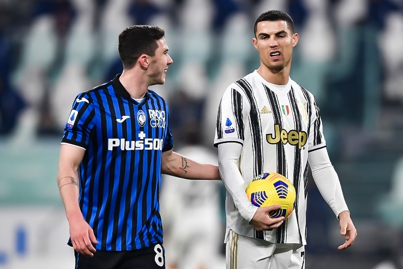 Highlights Juventus - Atalanta: Ronaldo da hong phat den hinh anh