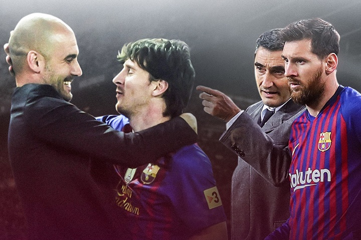 Messi va 9 doi huan luyen vien Barca hinh anh