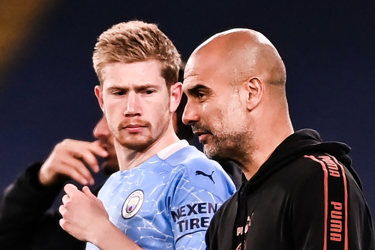 Cam giac cua De Bruyne khi da tien dao hinh anh
