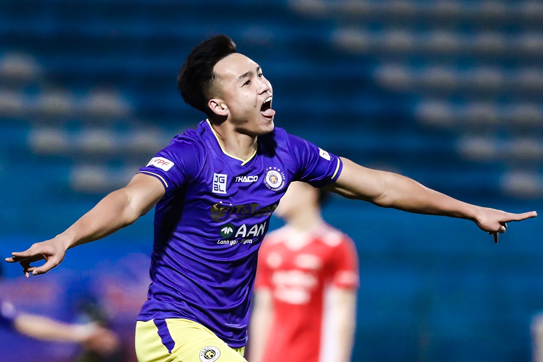 Highlights CLB Viettel 0-1 CLB Ha Noi: Tuyen thu U22 toa sang hinh anh