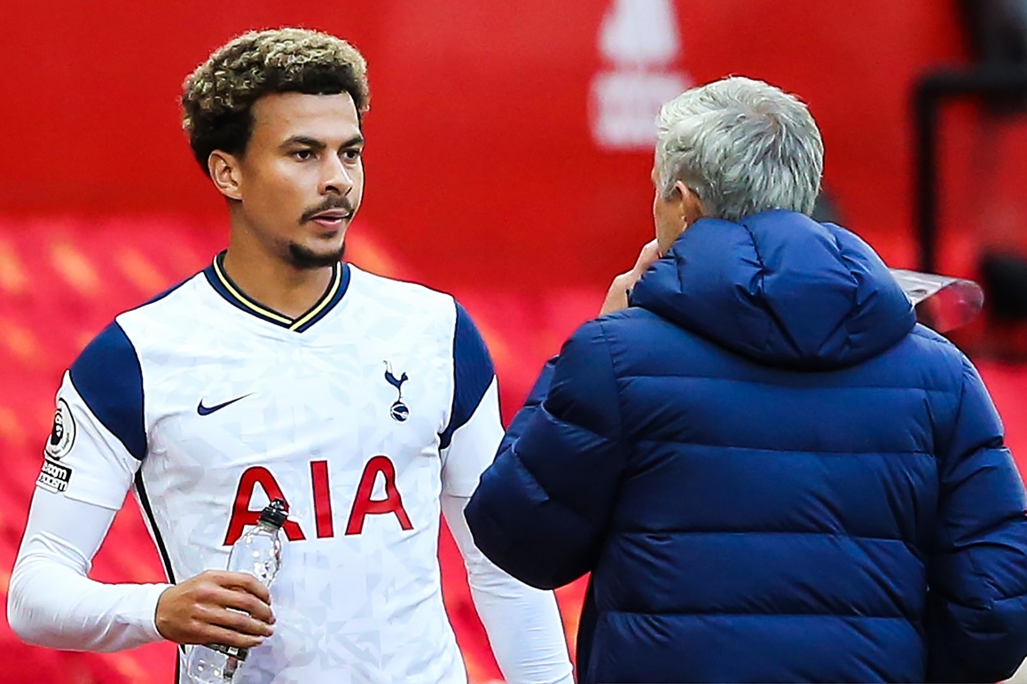 Jose Mourinho thay doi thai do voi Alli hinh anh