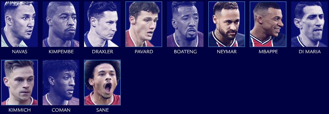 Tu ket luot ve Champions League 2020/21 anh 2