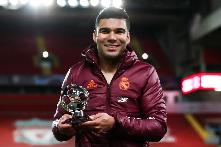 Casemiro hay nhat tran Real loai Liverpool hinh anh