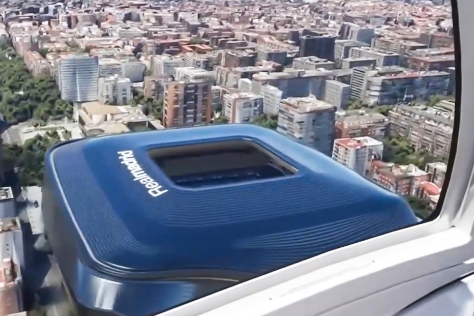 Phoi canh san Bernabeu sau khi nang cap hinh anh