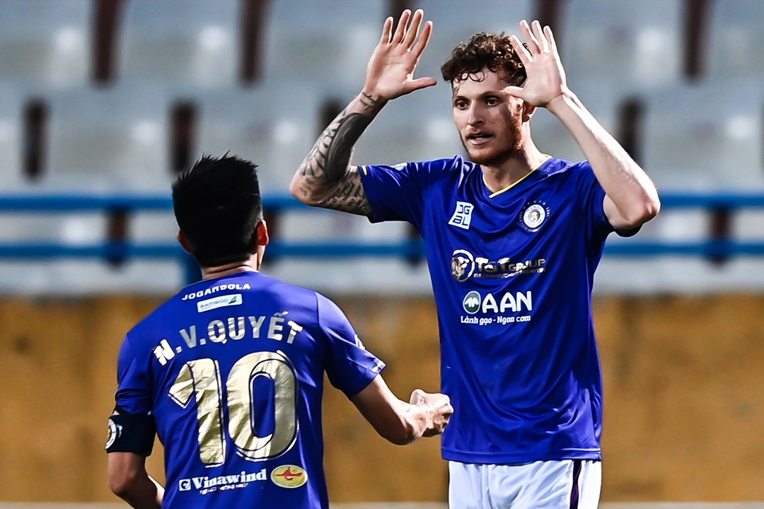 Highlights CLB Ha Noi 3-1 CLB Sai Gon hinh anh