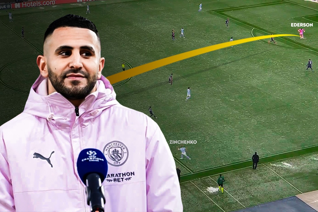 Mahrez noi ve duong chuyen vuot tuyen cua Ederson hinh anh