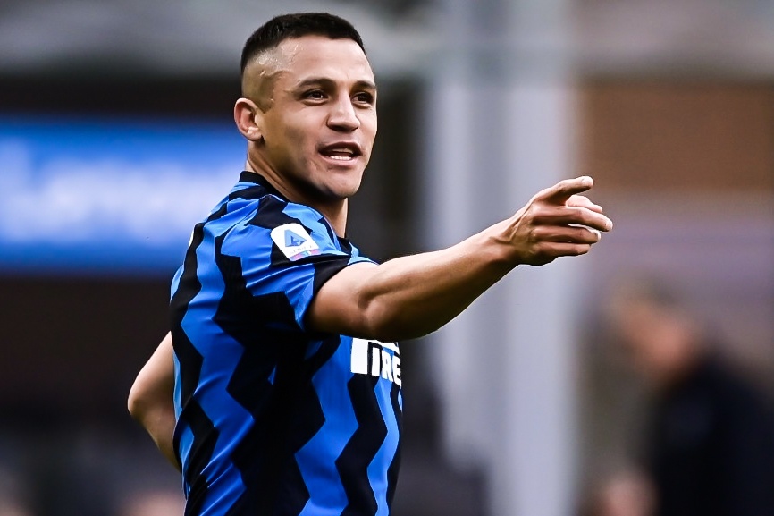 Sanchez lap cu dup cho Inter hinh anh