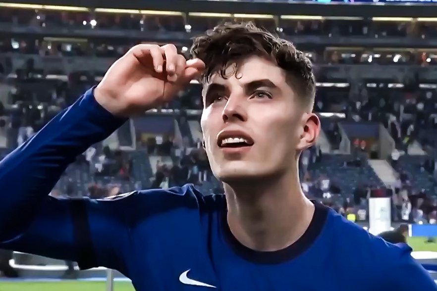 Havertz vang tuc tren truyen hinh hinh anh