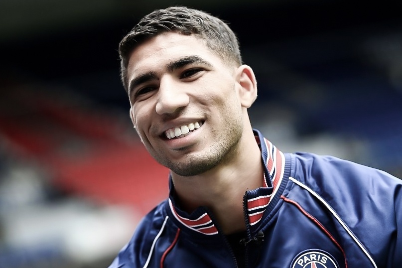 Hakimi kien tao o tran dau tien tai PSG hinh anh