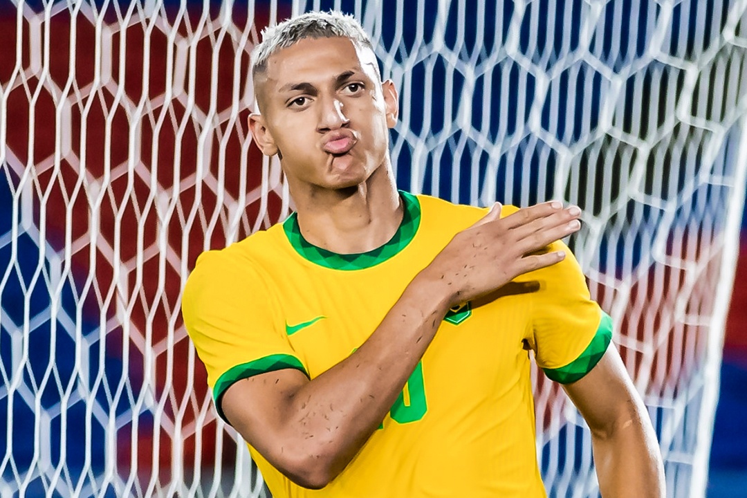 Highlights Olympic Brazil 4-2 Duc hinh anh