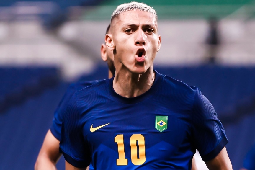 Olympic Saudi Arabia - Brazil: Richarlison lap cu dup hinh anh