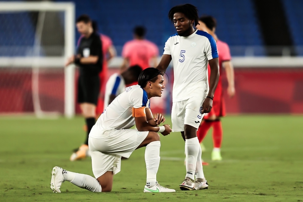 Olympic Honduras vo tran truoc Han Quoc hinh anh