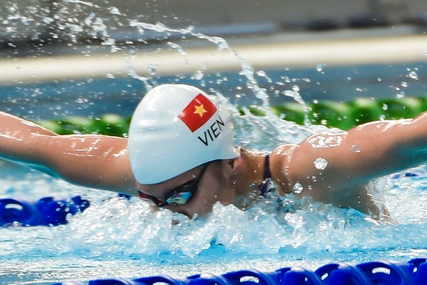 Anh Vien ve cuoi o luot 1 vong loai 800 m tu do nu tai Olympic hinh anh