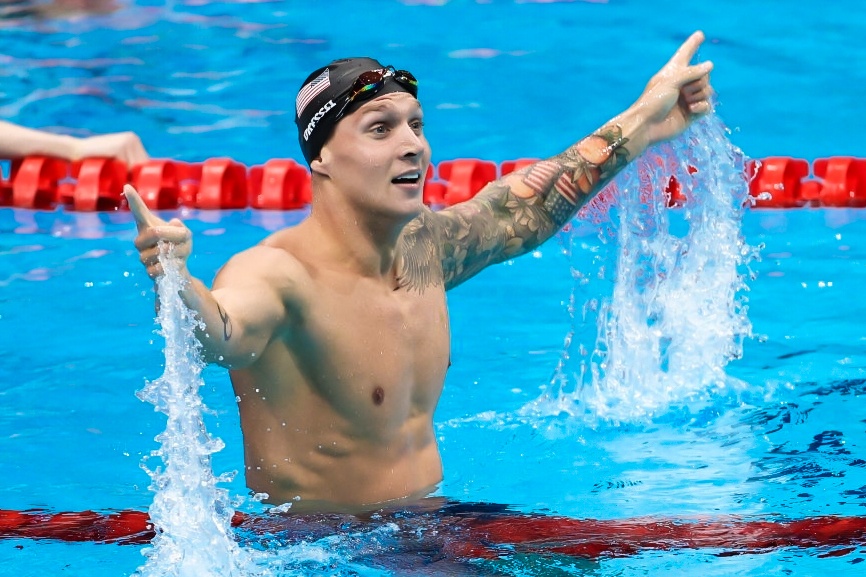 Caeleb Dressel pha ky luc the gioi 100 m boi buom hinh anh