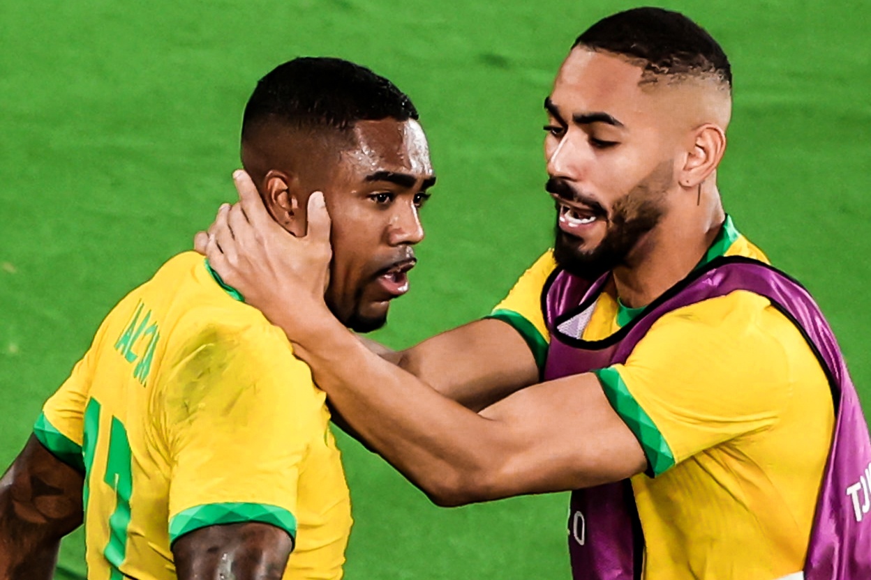 Highlights Olympic Brazil 2-1 Tay Ban Nha hinh anh