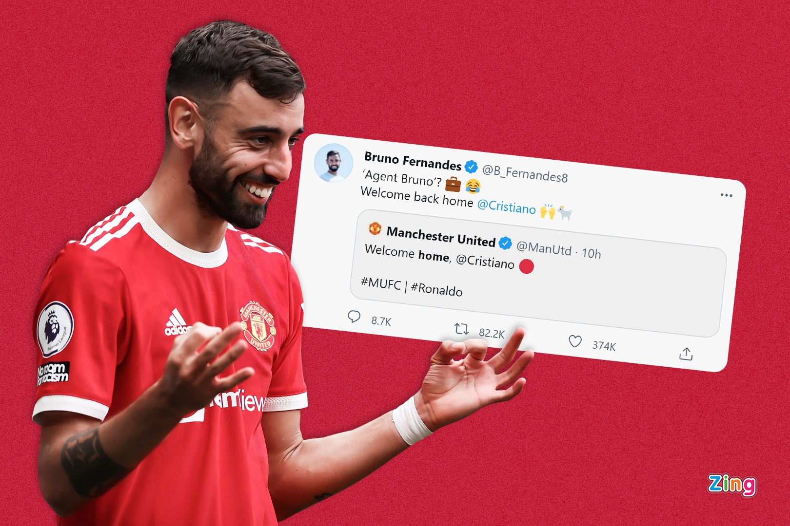 Ronaldo tro ve Man United anh 1