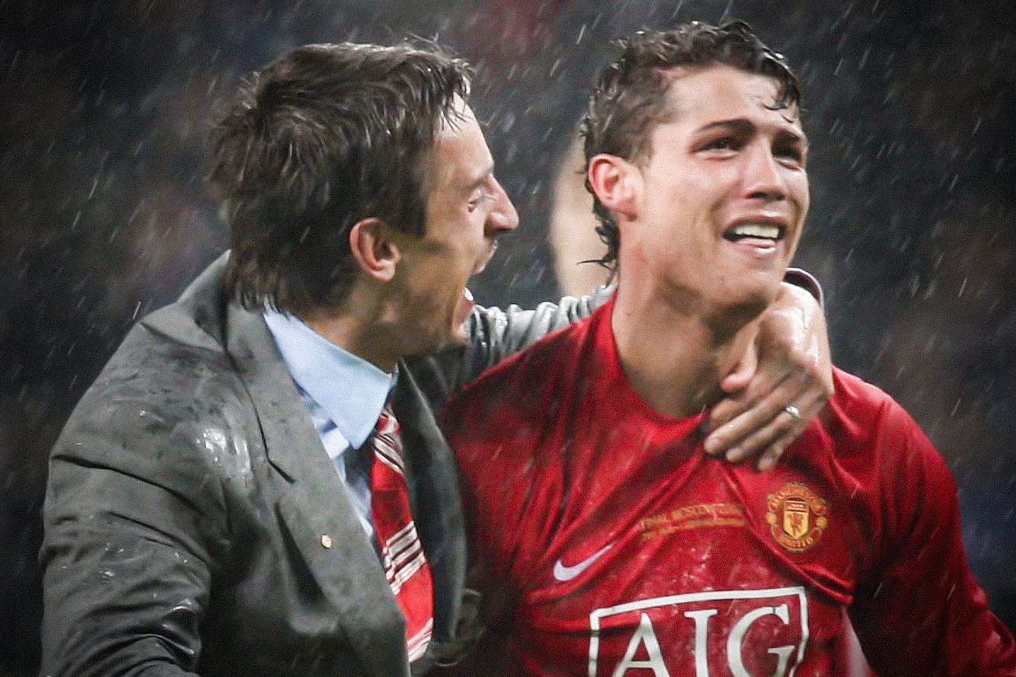 Neville du doan MU ve thu ba Premier League du co Ronaldo hinh anh