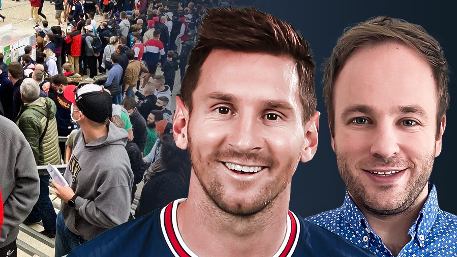 Zing tai Phap: Fan lien tuc ho vang ten Messi hinh anh