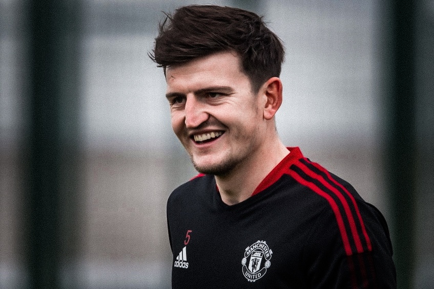 Phan ung cua Maguire khi Ronaldo ve MU hinh anh