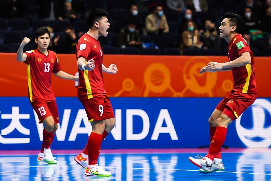 Highlights futsal World Cup 2021: Viet Nam 2-3 Nga hinh anh