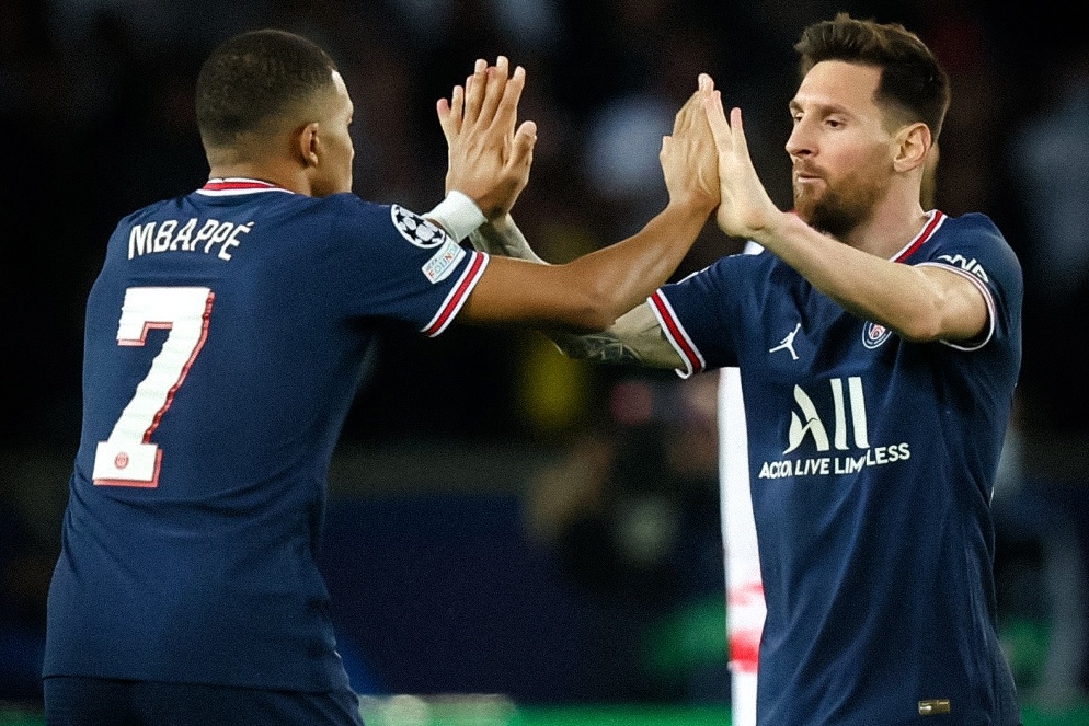 Highlights PSG 3-2 Leipzig: Mbappe kiem phat den cho Messi hinh anh