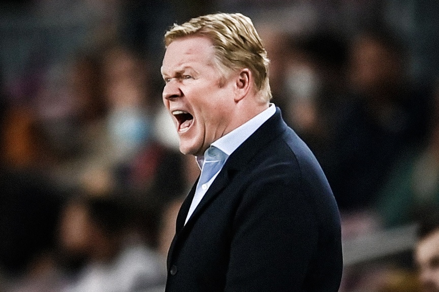 HLV Koeman noi cau voi Fati hinh anh