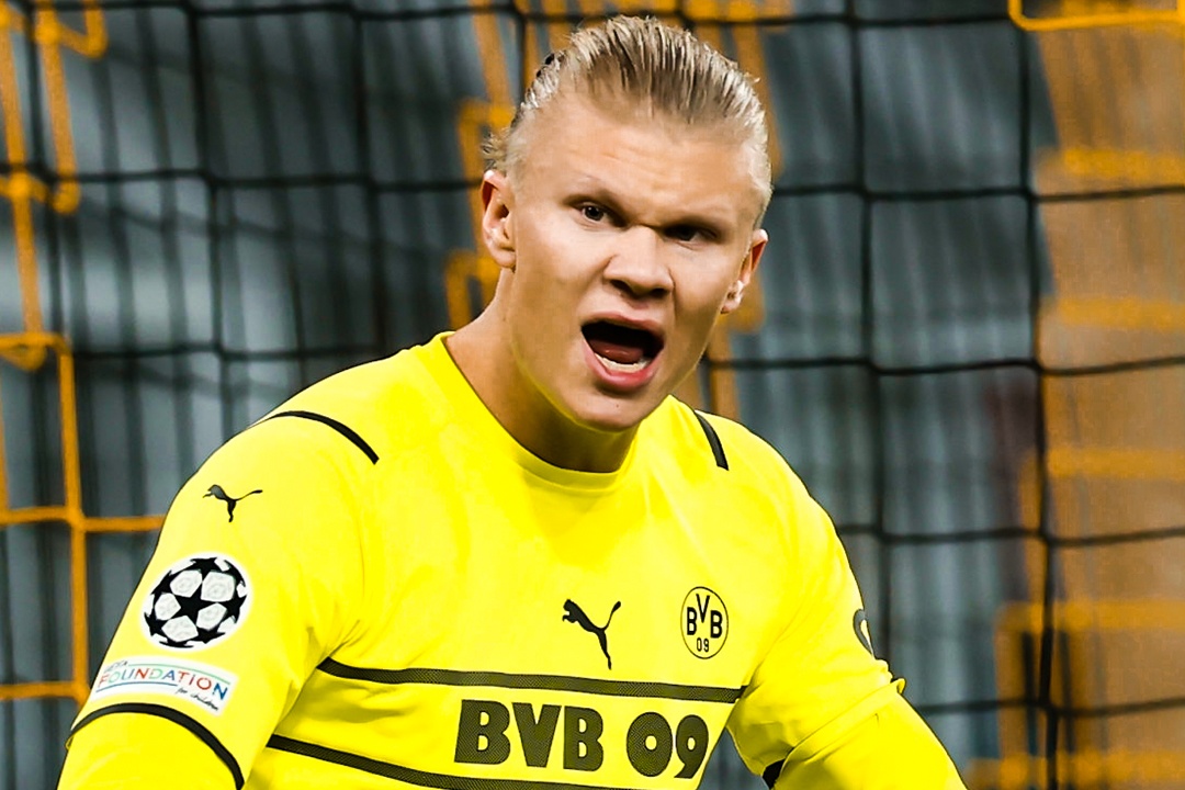 Haaland lap cu dup danh dau o Champions League hinh anh