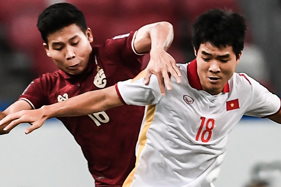 Highlights AFF Cup 2020: Thai Lan 0-0 Viet Nam hinh anh