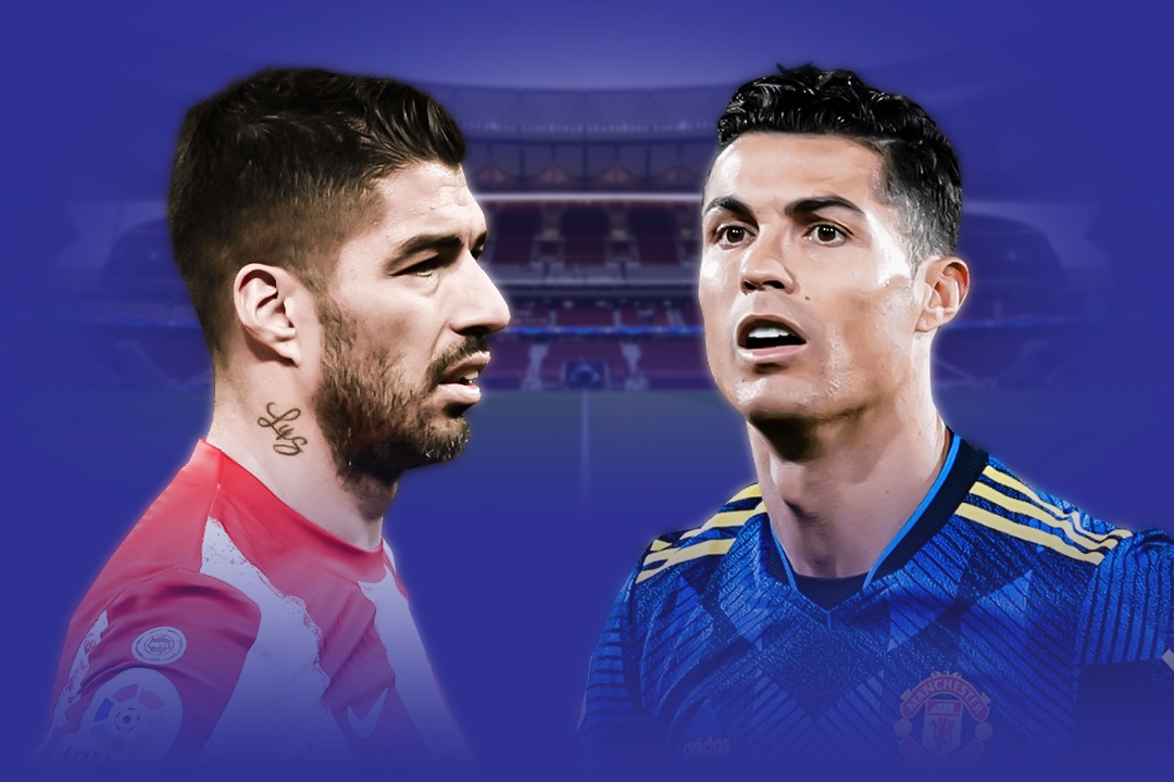 Ronaldo ap dao Suarez o Champions League hinh anh