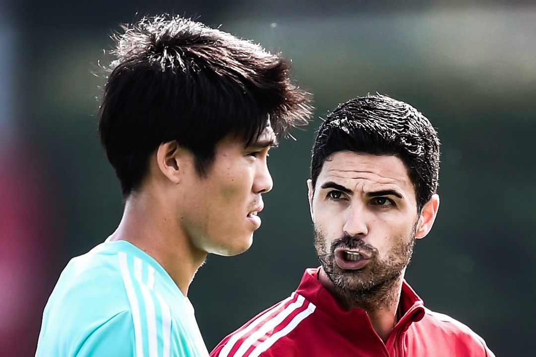 Hau ve Nhat Ban va kha nang tro lai doi hinh Arsenal hinh anh