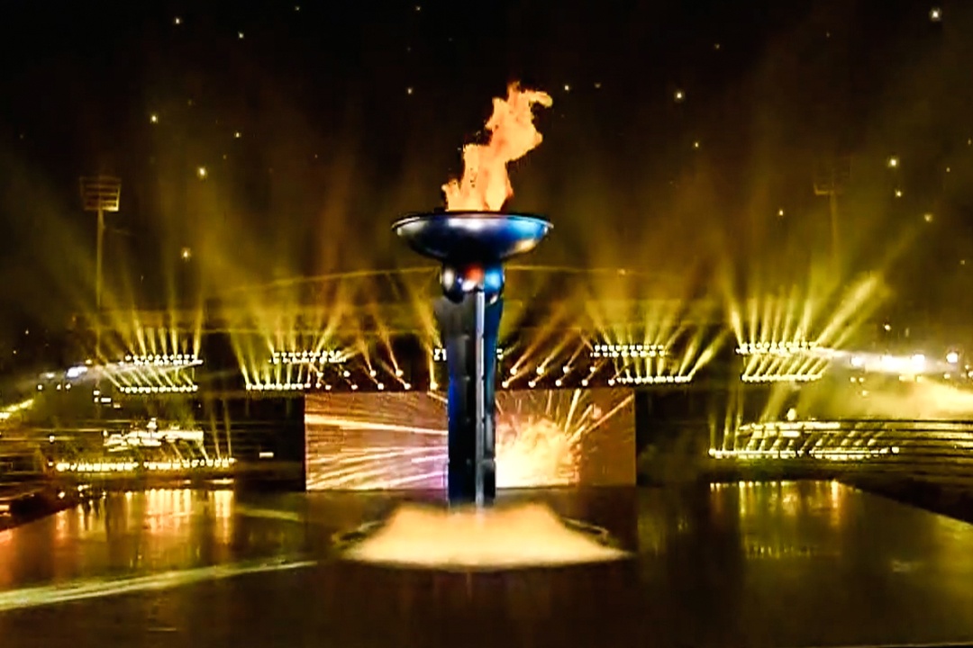 Khoanh khac thap lua SEA Games 31 hinh anh