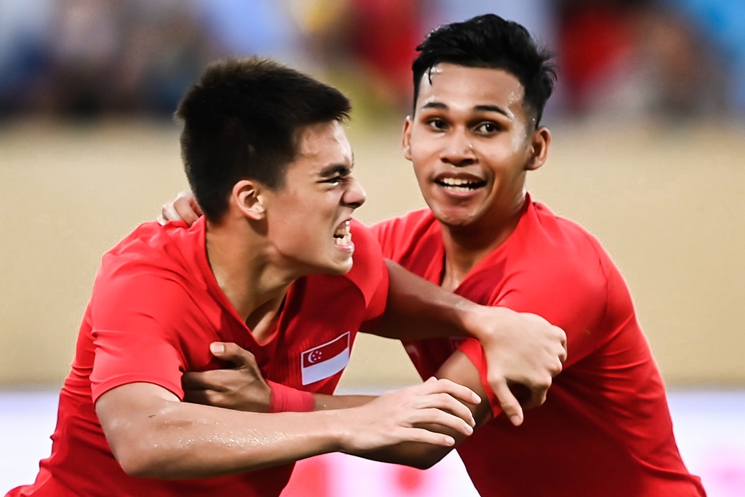 Highlights SEA Games: U23 Singapore 2-2 Malaysia hinh anh