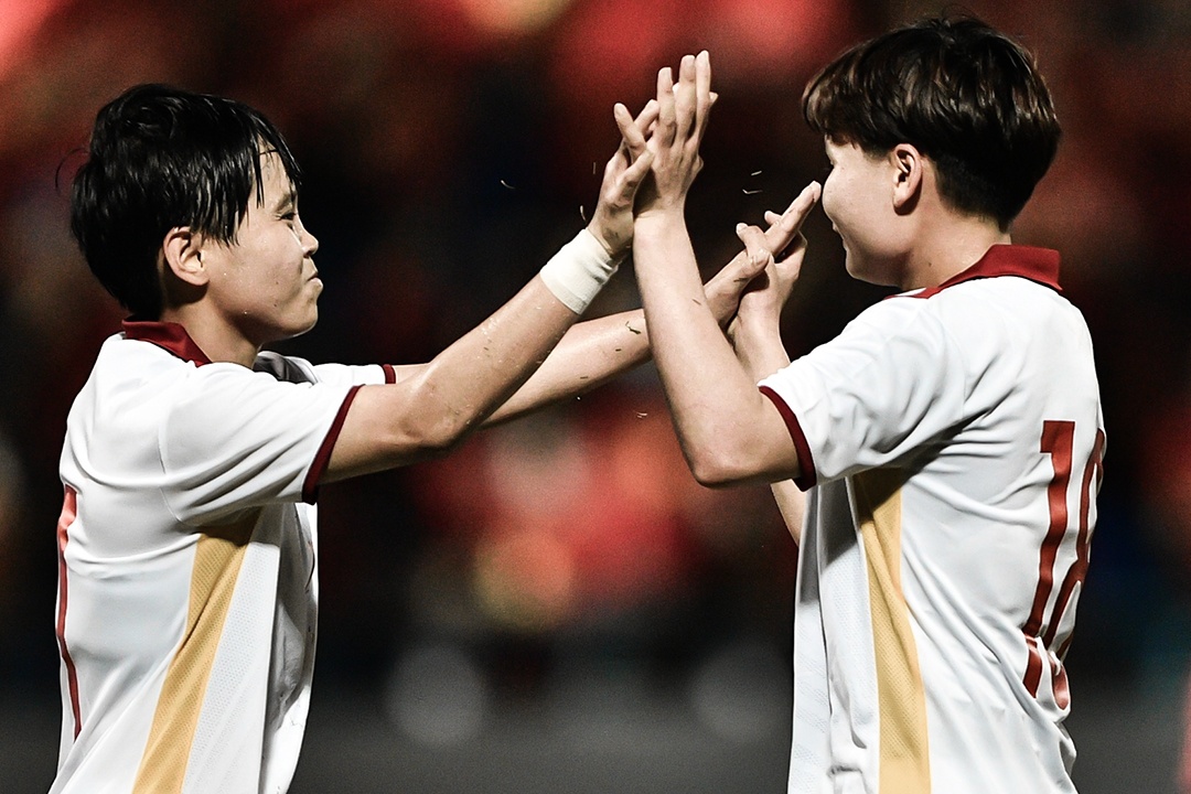 Highlights tuyen nu Campuchia 0-7 Viet Nam hinh anh