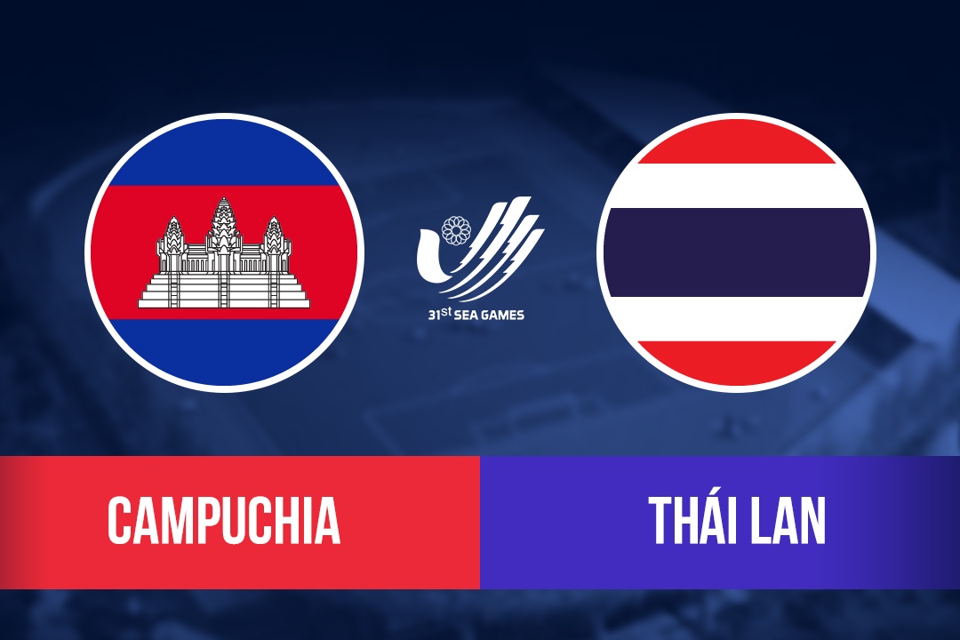Video U23 Campuchia gap Thai Lan o SEA Games 31 hinh anh