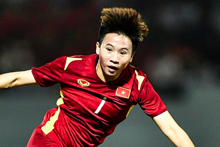 Highlights tuyen nu Viet Nam 1-0 Myanmar hinh anh