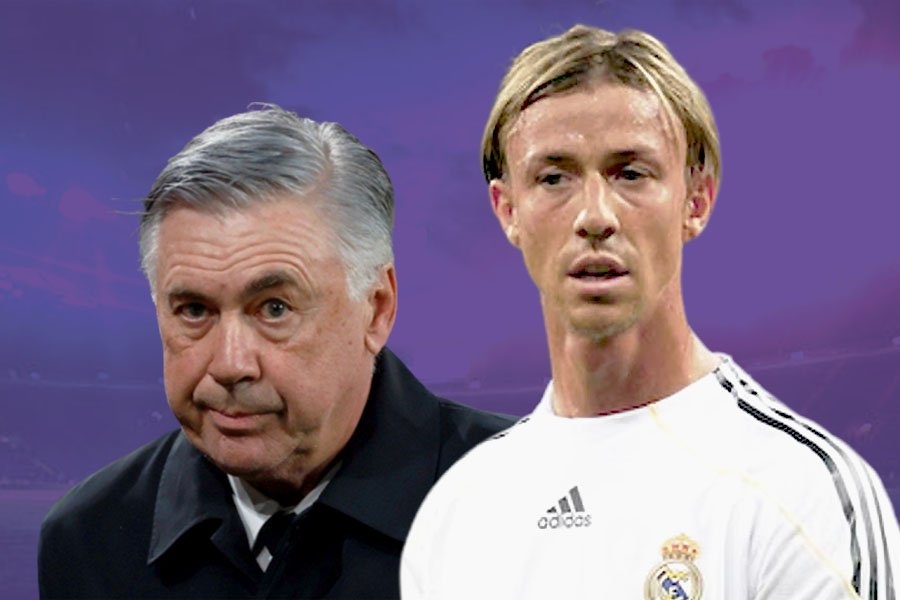 Phan ung cua Guti khi Ancelotti bi che an may hinh anh
