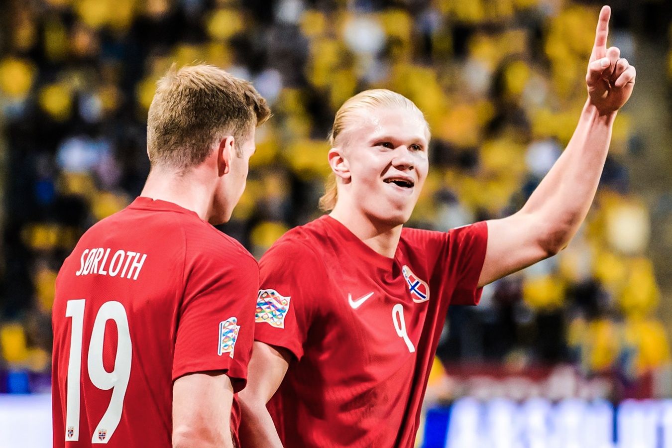 Highlights Na Uy 3-2 Thuy Dien: Haaland ruc sang hinh anh