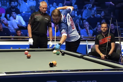 Duong co khien khan gia phan khich o World Cup billiards 2022 hinh anh
