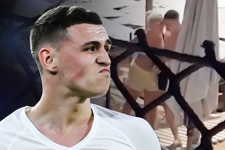 Ban gai Foden len con ghen giua ky nghi mat hinh anh