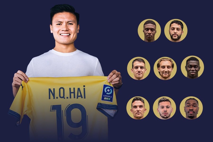 Quang Hai va nhung dong doi canh tranh vi tri o Pau FC hinh anh