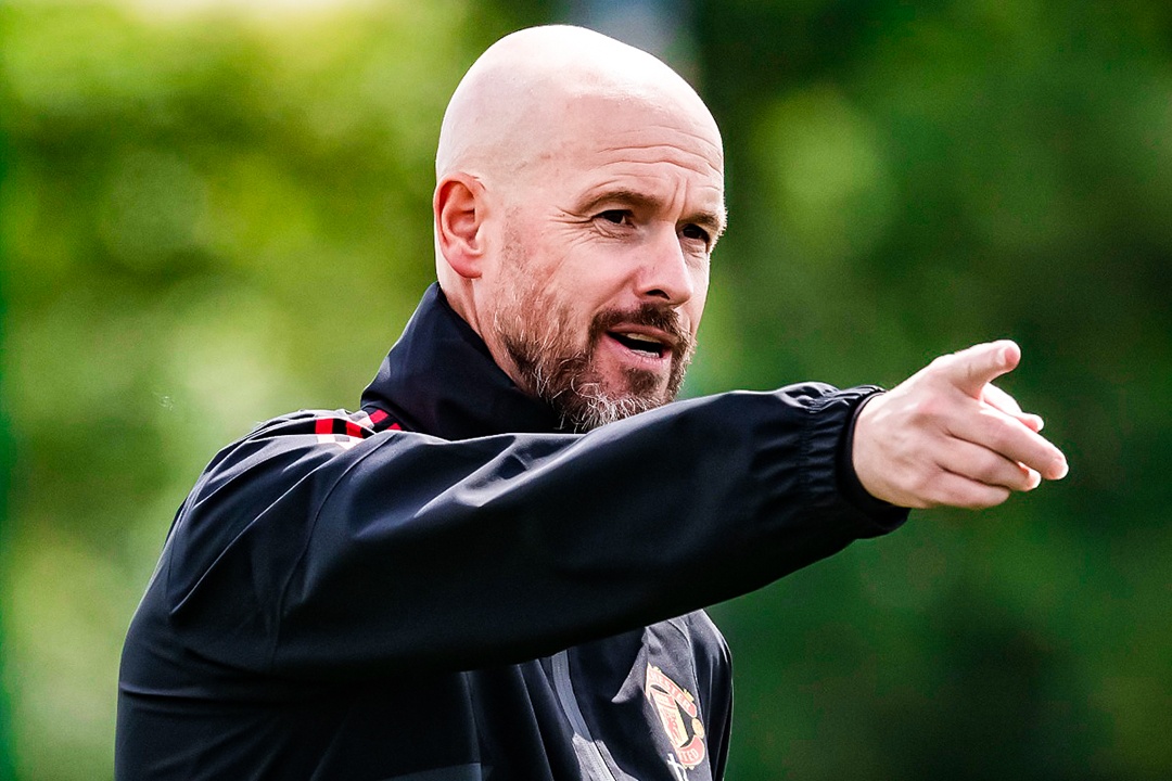 Erik ten Hag mang bai tap o Ajax sang MU hinh anh