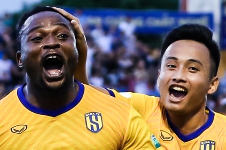 Highlights SLNA 1-0 Ha Tinh hinh anh