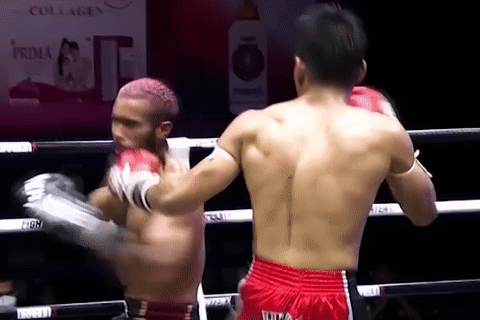 Don cho khien vo si Thai Lan qua doi hinh anh