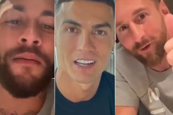 Ronaldo, Neymar, Messi chuc sinh nhat con trai Hulk hinh anh