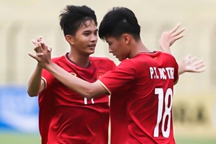 Cam xuc cua U16 Viet Nam khi vao ban ket Dong Nam A hinh anh