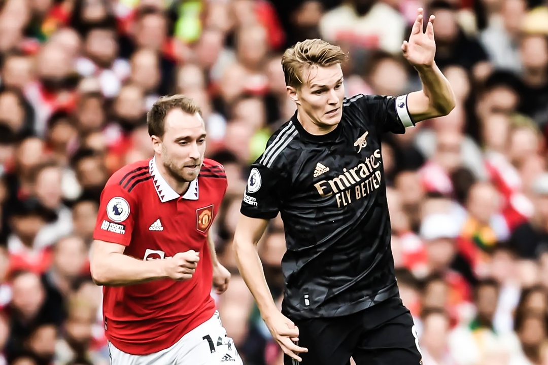 Eriksen duoc giao kem Odegaard hinh anh
