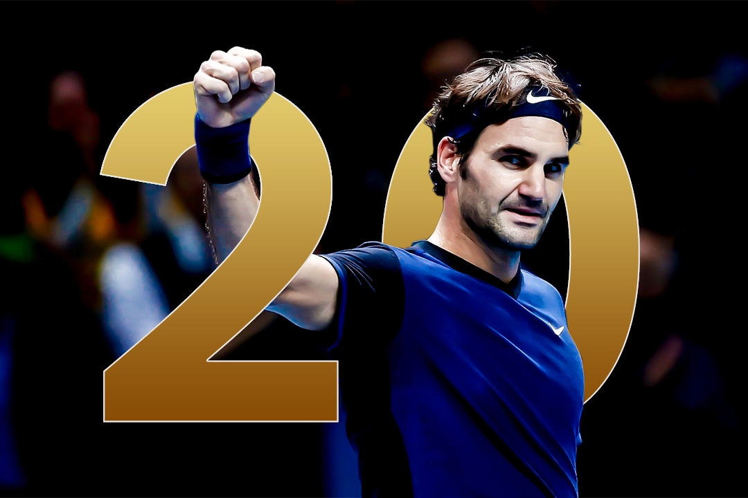 Su nghiep cua Roger Federer qua nhung con so hinh anh