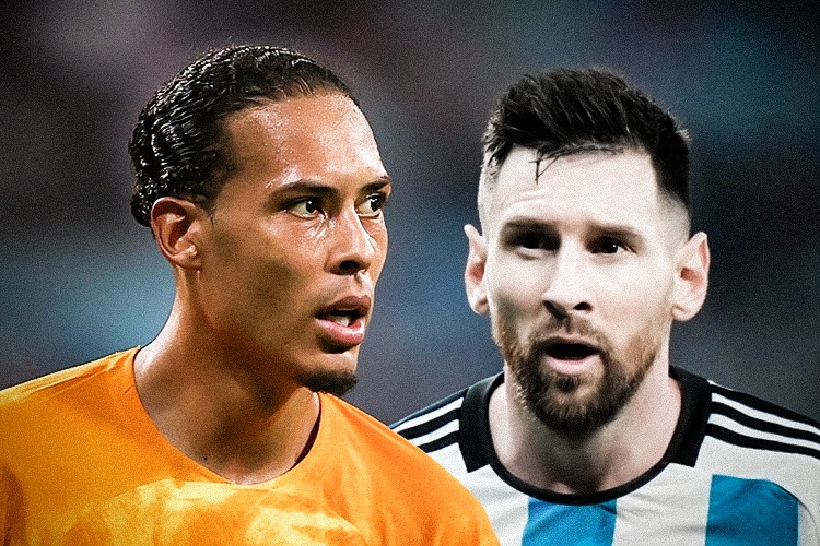 Messi dau Van Dijk - tay doi kinh dien cua thoi dai hinh anh