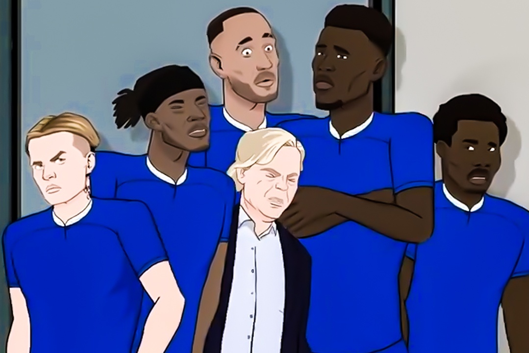 Biem hoa ong chu vao phong thay do Chelsea hinh anh